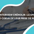 image d'un calendrier et d'un médecin avec le titre interview crénolib : le sms au coeur de leru prise de rdv