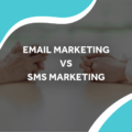 image deux deux personnes en opposition avec le titre email marketing vs sms marketing