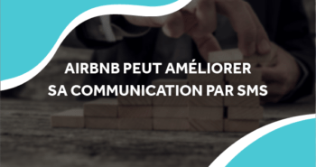 image de bout de bois représentant des échelons de plus en plus élevés avec le titre airbnb peut améliorer sa communication par sms