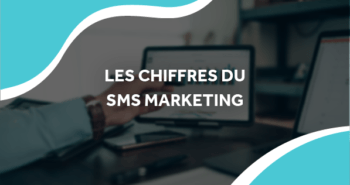 image d'une personne qui montre ses statistiques sur son ordinateur avec le titre les chiffres du sms marketing