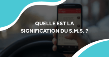 image d'une conversation sms sur un smartphone ave le titre quelle est la signification du S.M.S. ?