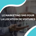 image d'une personne reçoit des clés avec le titre le marketing sms pour la location des voitures