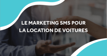 image d'une personne reçoit des clés avec le titre le marketing sms pour la location des voitures