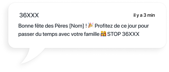 exemple sms pour la fête des pères