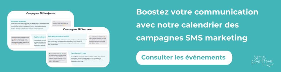 Boostez votre communication avec notre calendrier des campagnes SMS marketing